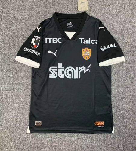 Fans Version 2024-2025 Shimizu S-Pulse Third Away Black Soccer Jersey