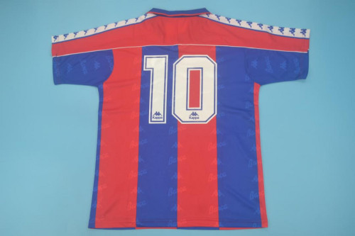 Retro Jersey 1992-1995 Barcelona 10 Home Soccer Jersey