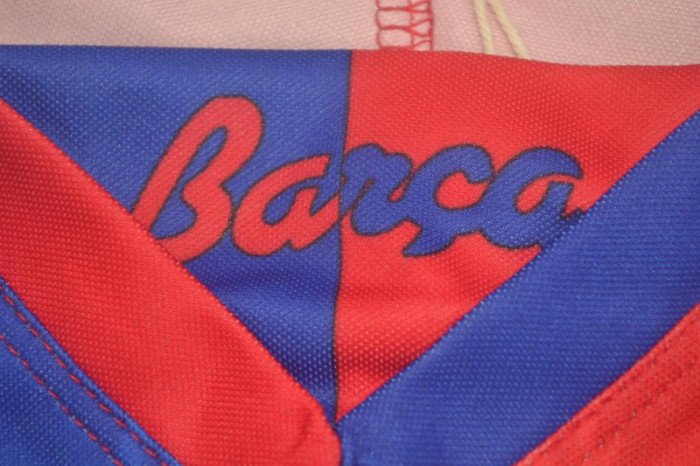 Retro Jersey 1992-1995 Barcelona 10 Home Soccer Jersey