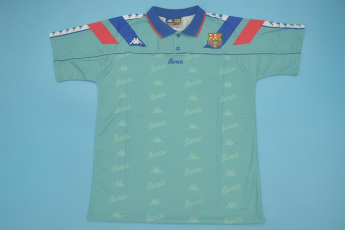 Retro Jersey 1992-1995 Barcelona 10 Away Soccer Jersey Vintage Football Shirt