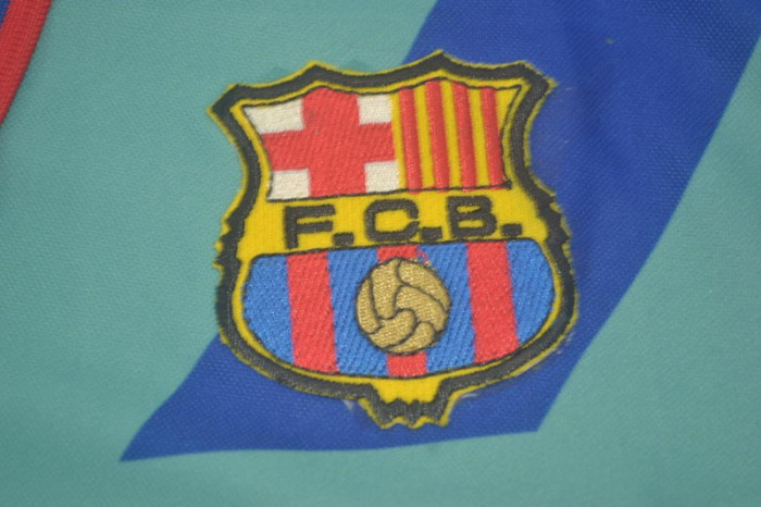 Retro Jersey 1992-1995 Barcelona 10 Away Soccer Jersey Vintage Football Shirt