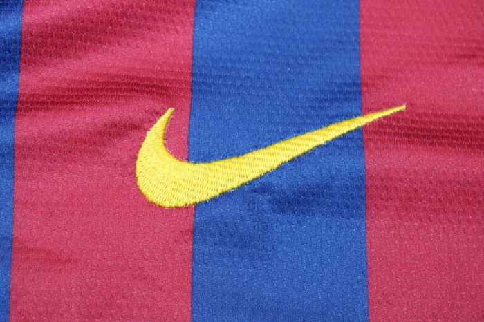 with LFP Patch Retro Jersey 2013-2014 Barcelona MESSI 10 Home Soccer Jersey Vintage Football Shirt