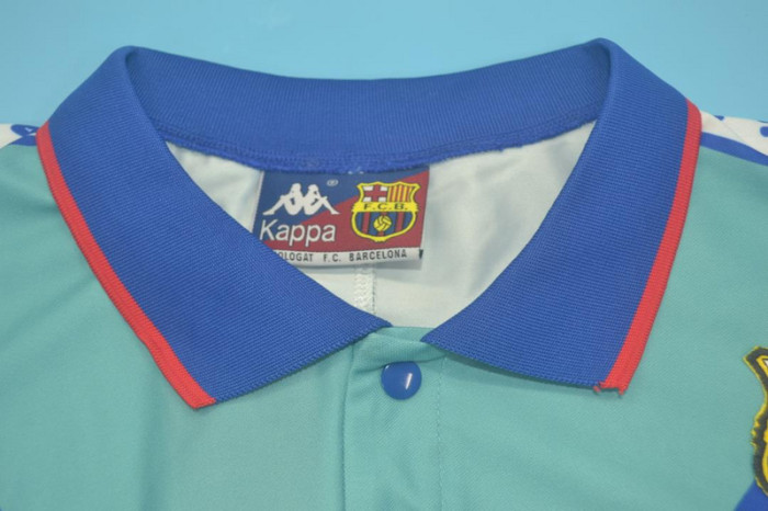 Retro Jersey 1992-1995 Barcelona 10 Away Soccer Jersey Vintage Football Shirt