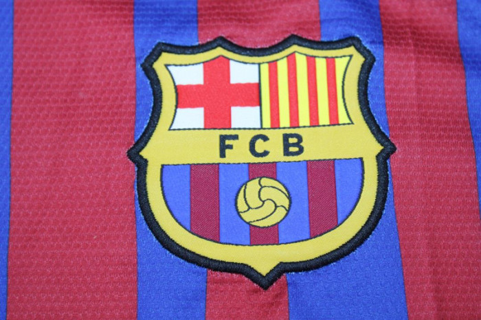with LFP Patch Retro Jersey 2011-2012 Barcelona Home Soccer Jersey