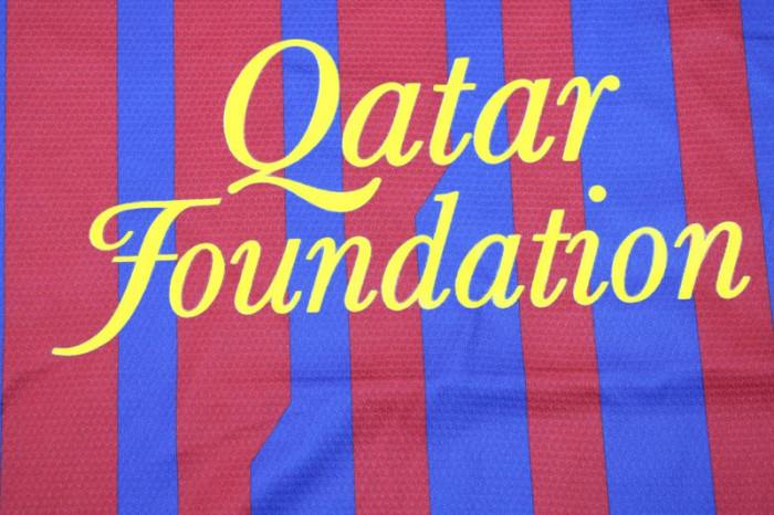 with LFP Patch Retro Jersey 2011-2012 Barcelona Home Soccer Jersey