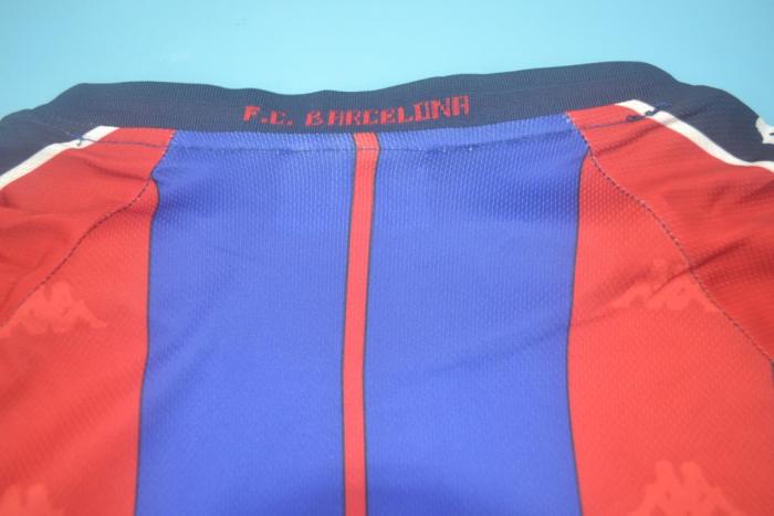 with LFP Patch Retro Jersey 1997-1998 Barcelona GUARDIOLA 4 Home Soccer Jersey