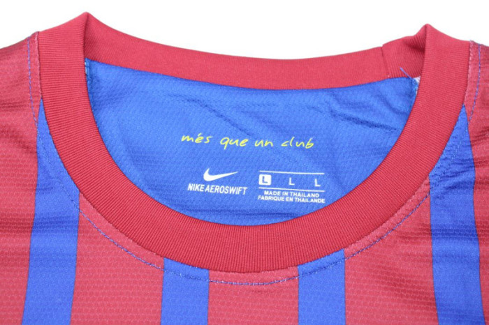 with LFP Patch Retro Jersey 2011-2012 Barcelona Home Soccer Jersey