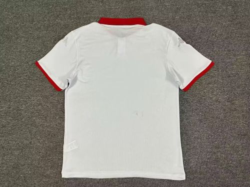 Fans Version 2024 Tunisia Home Soccer Jersey White Football Shirt