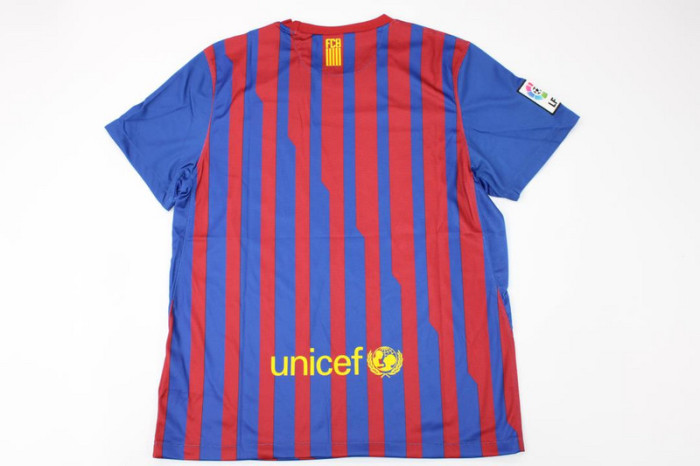 with LFP Patch Retro Jersey 2011-2012 Barcelona Home Soccer Jersey