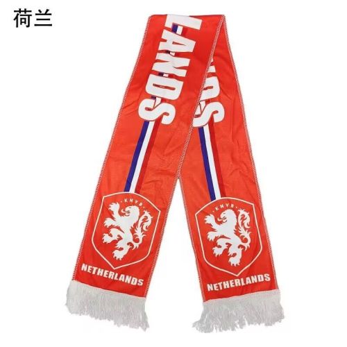 Netherlands Orange Soccer Scarf Holland Football Scarf