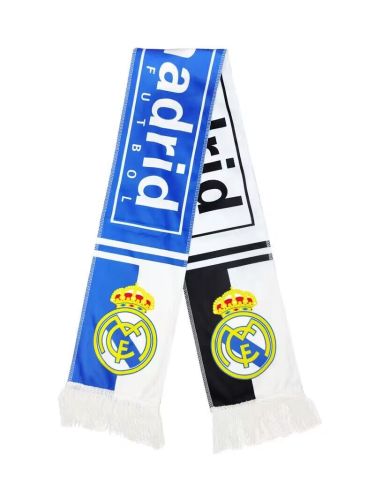 Real Madrid Blue Soccer Scarf Football Scarf