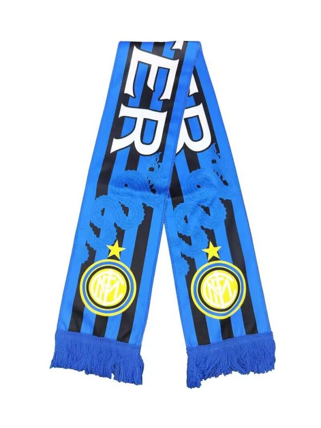 Inter Milan Blue Soccer Scarf Football Scarf