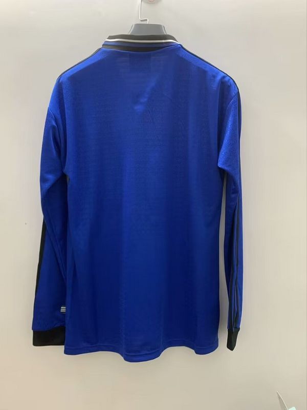 Long Sleeve Retro Jersey 1994 Argentina Away Blue Soccer Jersey