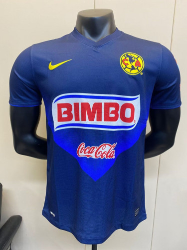 Retro Jersey 2013-2014 Club America Aguilas Away Blue Soccer Jersey