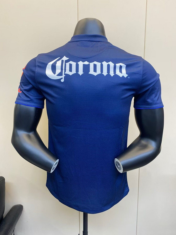 Retro Jersey 2013-2014 Club America Aguilas Away Blue Soccer Jersey