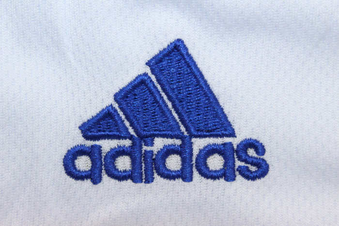 with Front Lettering Retro Youth Uniform 1998 France Home Soccer Jersey Shorts Vintage Child Football Kit