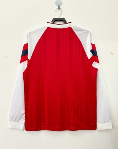 Retro Jersey Long Sleeve 1992-1994 Arsenal Home Soccer Jersey Vintage Football Shirt