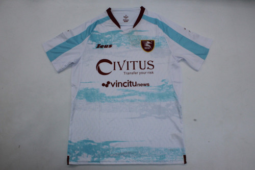Fan Version 2023-2024 US Salernitana 1919 Away White Soccer Jersey