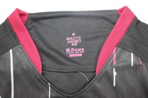 Fan Version 2023-2024 US Salernitana 1919 Third Away Black Soccer Jersey