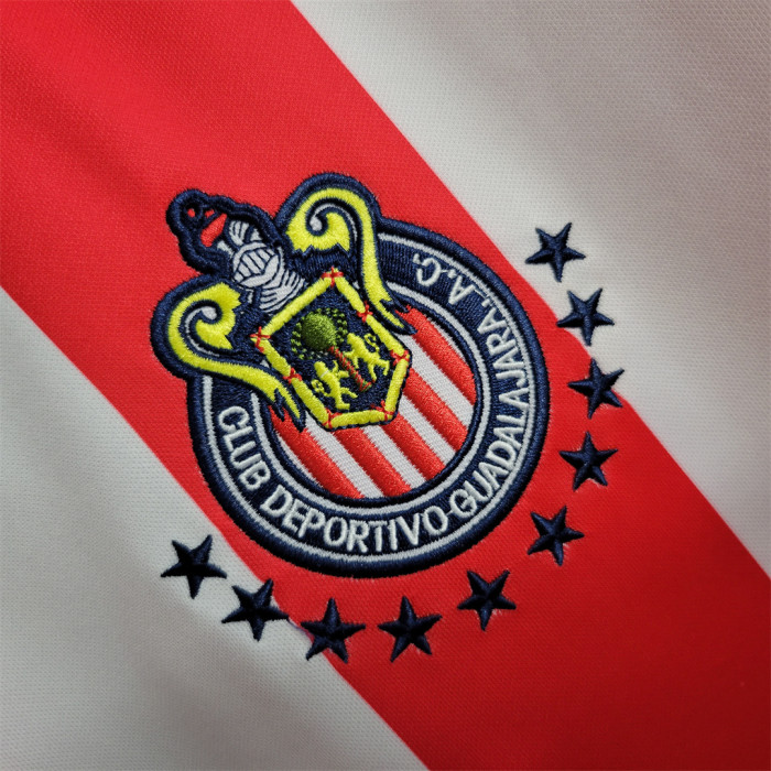 Retro Camisetas de Futbol 1996-1997 Chivas 10 Home Vintage Soccer Jersey Football Shirt