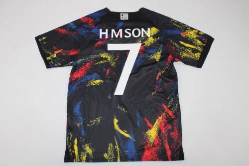 Fan Version 2022 South Korea HMSON 7 Home Soccer Jersey
