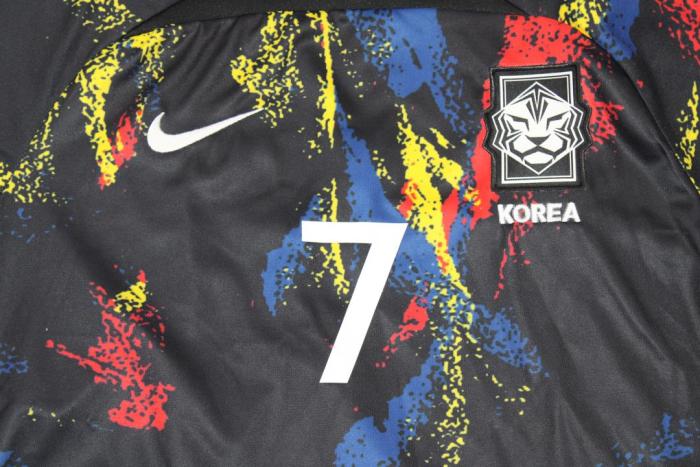 Fan Version 2022 South Korea HMSON 7 Home Soccer Jersey