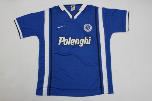 Retro Jersey 1998 Calcio Napoli Home Soccer Jersey Naples Football Shirt