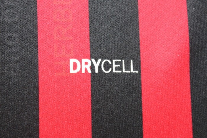 Fan Version 1660-1899 AC Milan 120th Edition Home Soccer Jersey AC Futbol Shirt