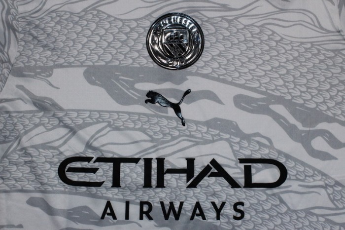 Player Version Manchester City 2024 Year of the Dragon Jersey GREALISH 10 Man City Football Shirt