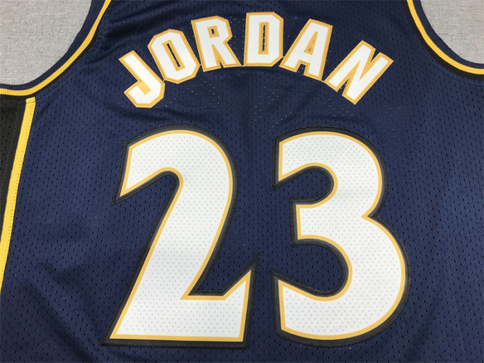 Washington Wizards 23 JORDAN Dark Blue NBA Jersey Basketball Shirt