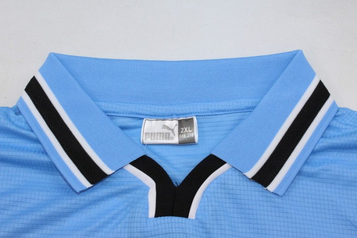 Long Sleeve Retro Jersey 1998-2000 Lazio Home Soccer Jersey Vintage Football Shirt