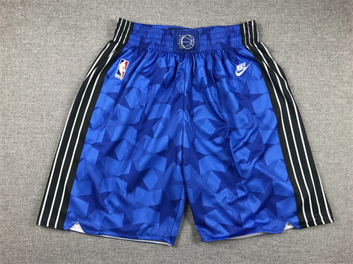 Orlando Magic NBA Shorts Blue Stars Basketball Shorts
