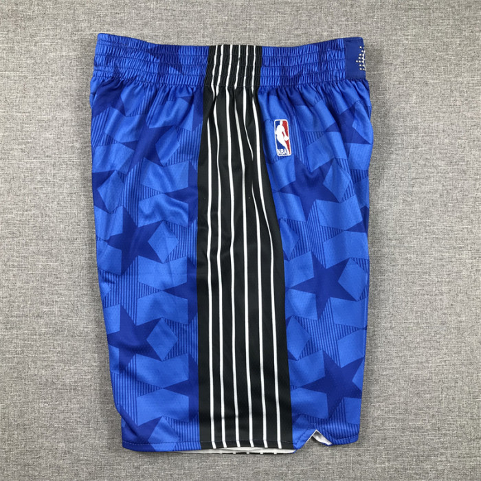 Orlando Magic NBA Shorts Blue Stars Basketball Shorts