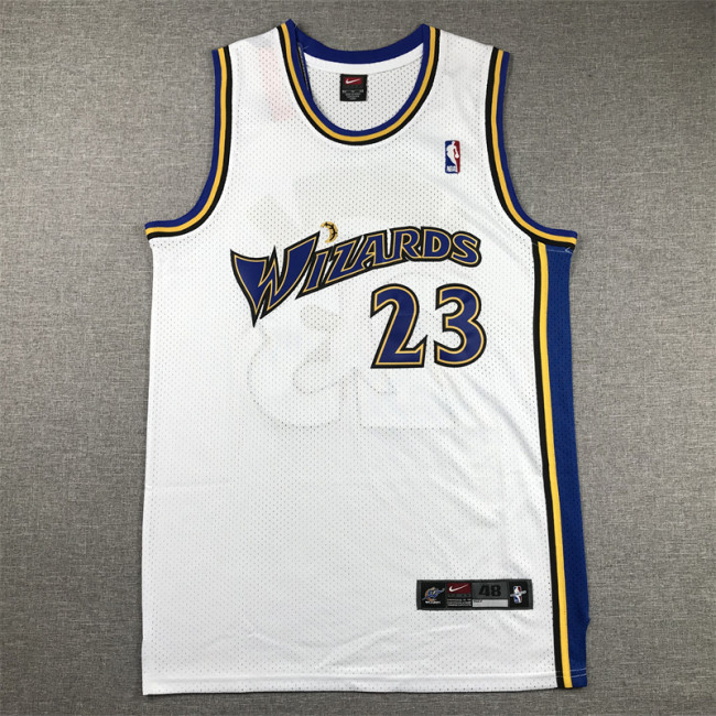 Washington Wizards 23 JORDAN White NBA Jersey Basketball Shirt