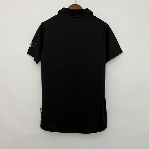 Retro Jersey 2002-2003 Real Madrid Away Black Soccer Jersey Vintage Real Football Shirt