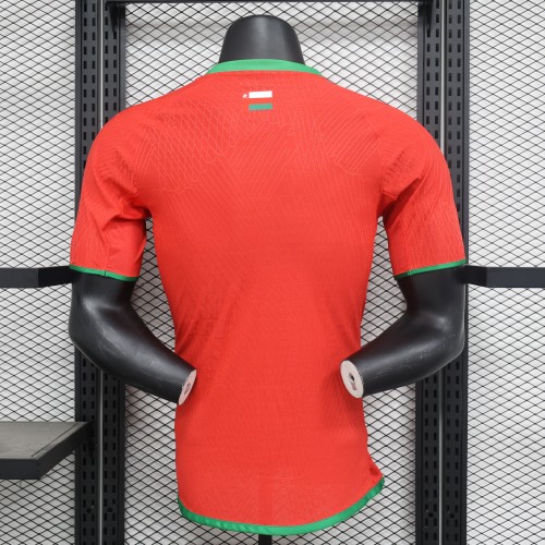 Player Version 2024 Oman Home Soccer Jersey Football Shirt