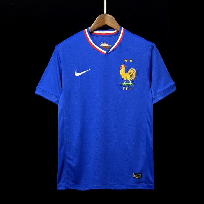 Fan Version 2024 France Home Soccer Jersey Football Shirt