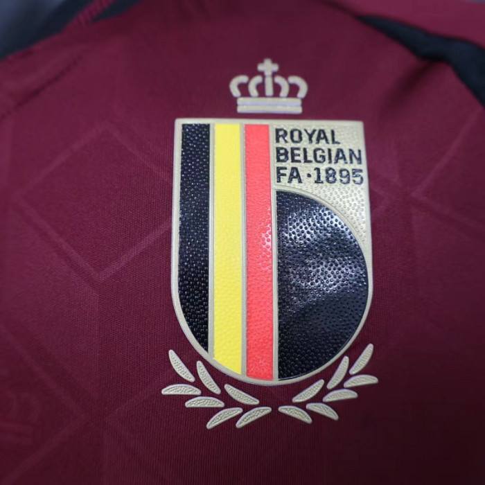 Player Version 2024 BEL Home Soccer Jersey Football Shirt