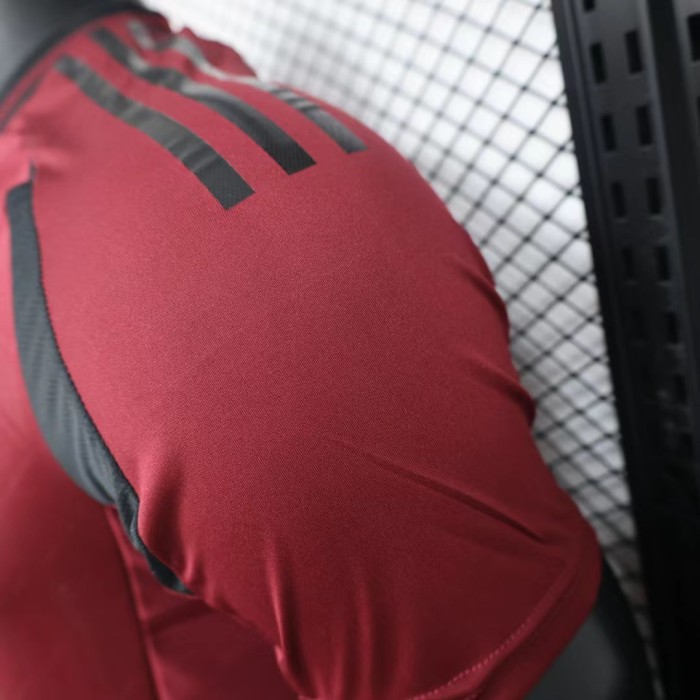 Player Version 2024 BEL Home Soccer Jersey Football Shirt