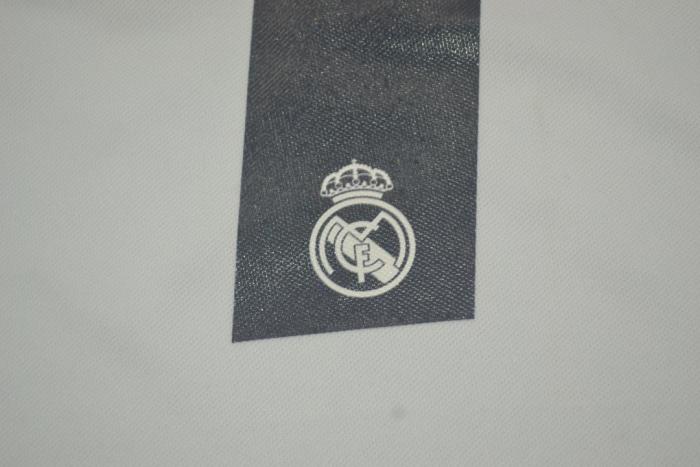 with FIFA Golden+UCL Patch Long Sleeve Retro Jersey Real Madrid 2015-2016 SERGIO RAMOS 4 Home Soccer Jersey White Vintage Real Camisetas de Futbol