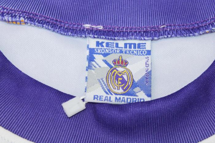 Retro Jersey 1997-1998 Real Madrid Champions League 7 COPA EUROPA Commemorative Edition Soccer Jersey