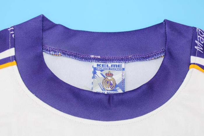 Retro Jersey 1997-1998 Real Madrid Champions League 7 COPA EUROPA Commemorative Edition Soccer Jersey