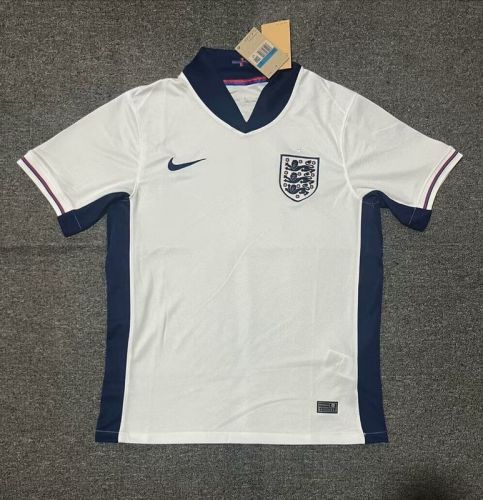 Fan Version 2024 England Home Soccer Jersey Football Shirt