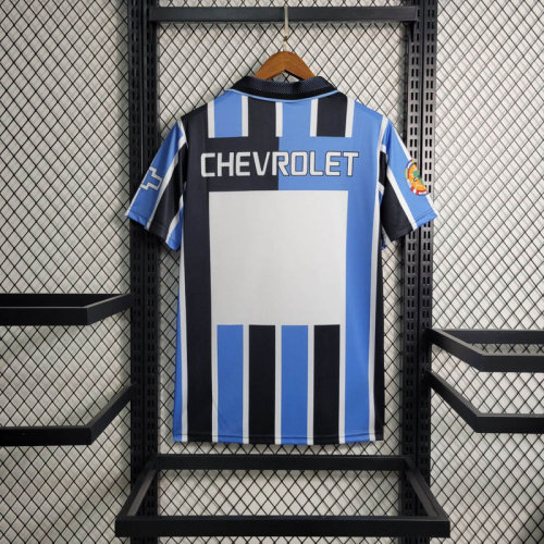 Retro Camisetas de Futbol 1998 Gremio Home Soccer Jersey Vintage Football Shirt