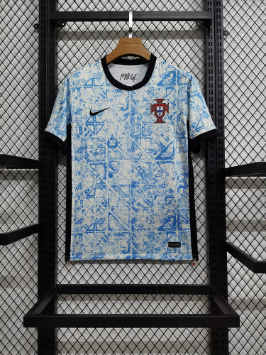 Fans Version 2024 Portugal Away Soccer Jersey Football Shirt