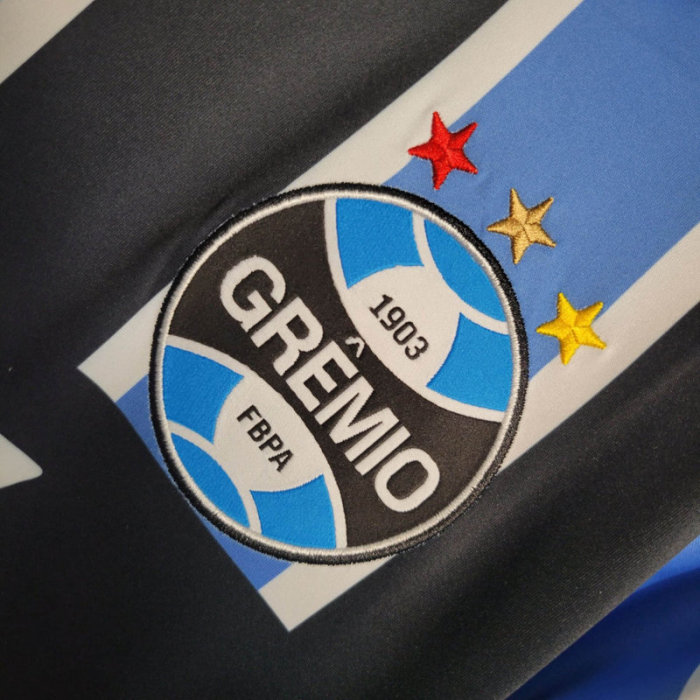 Retro Camisetas de Futbol 1998 Gremio Home Soccer Jersey Vintage Football Shirt