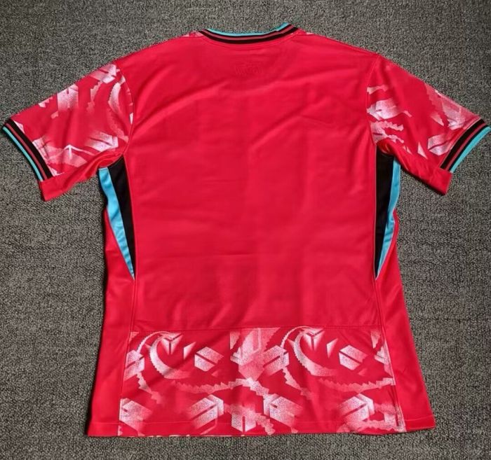 Fan Version South Korea 2024 Home Soccer Jersey Football Shirt