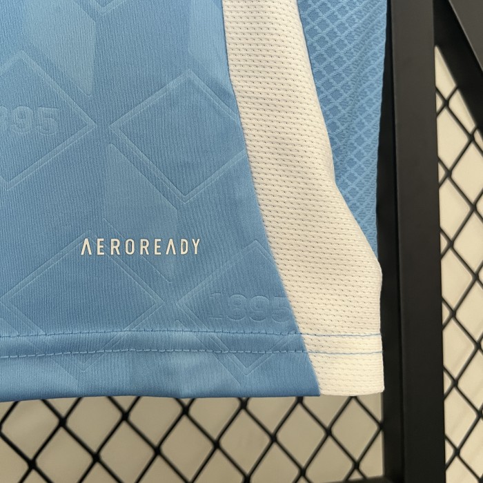 Fan Version 2024 BEL Away Blue Soccer Jersey Football Shirt
