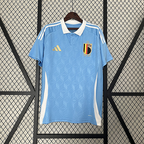 Fan Version 2024 BEL Away Blue Soccer Jersey Football Shirt