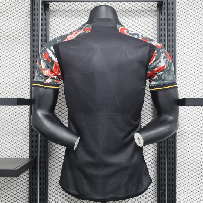 Player Version Real Madrid 2024 Dragon Year Version Soccer Jersey Real Football Shirt